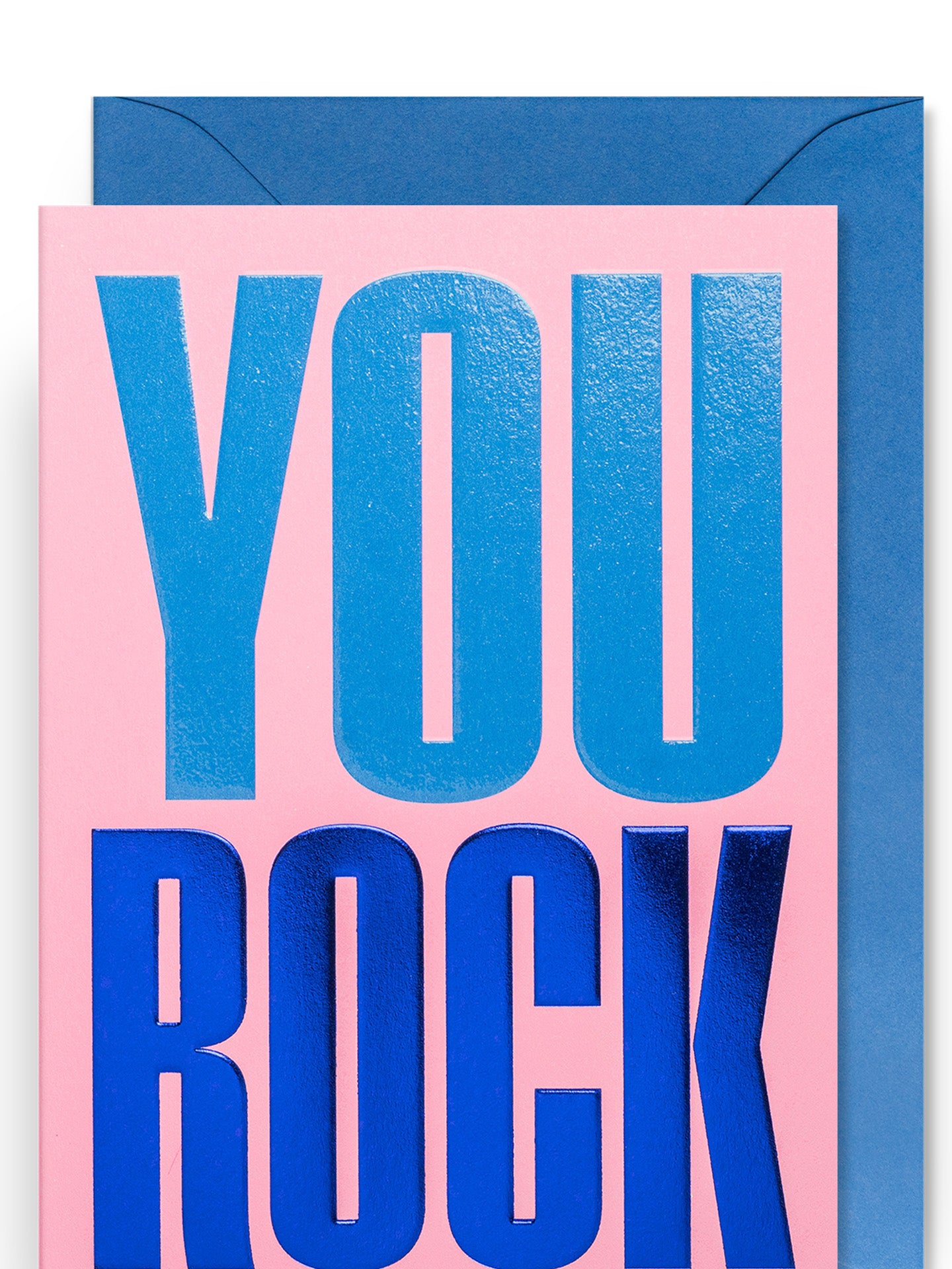 You rock love & friendship card