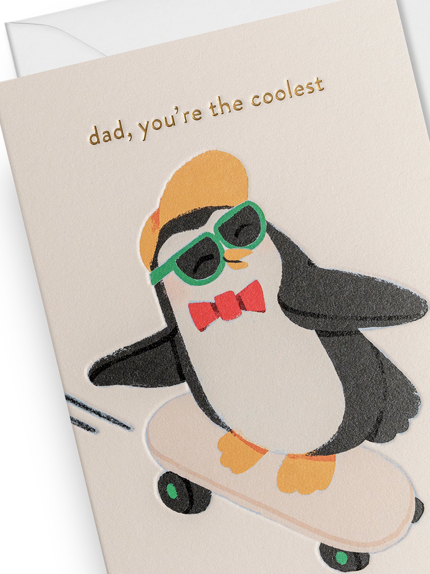 Dad you the Coolest illustrated Father's day card