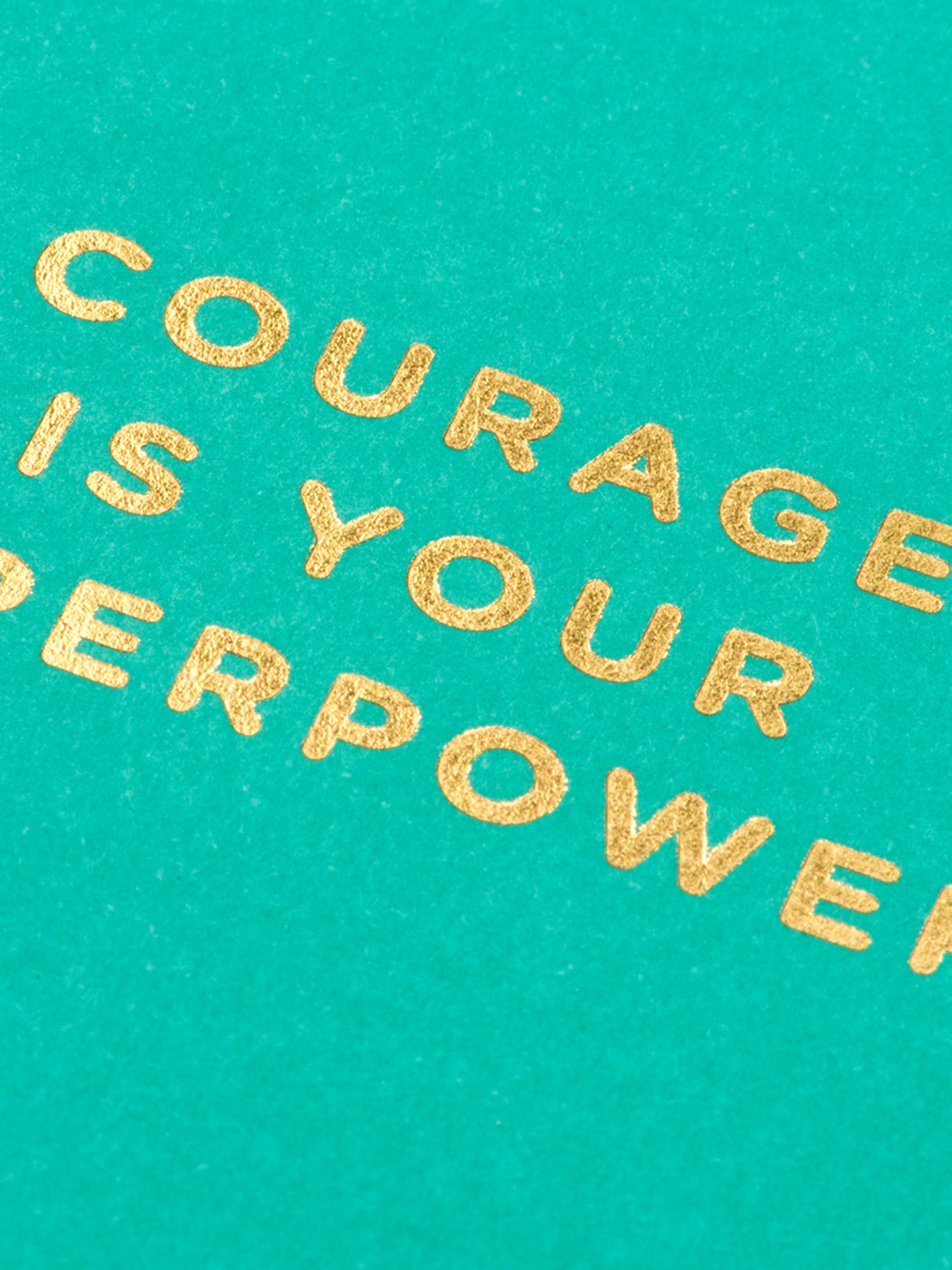 Courage Is Your Superpower encouragement mini card by Cherished