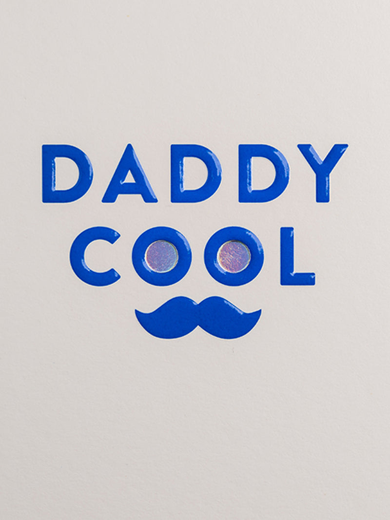 Daddy Cool, mini Father's day card