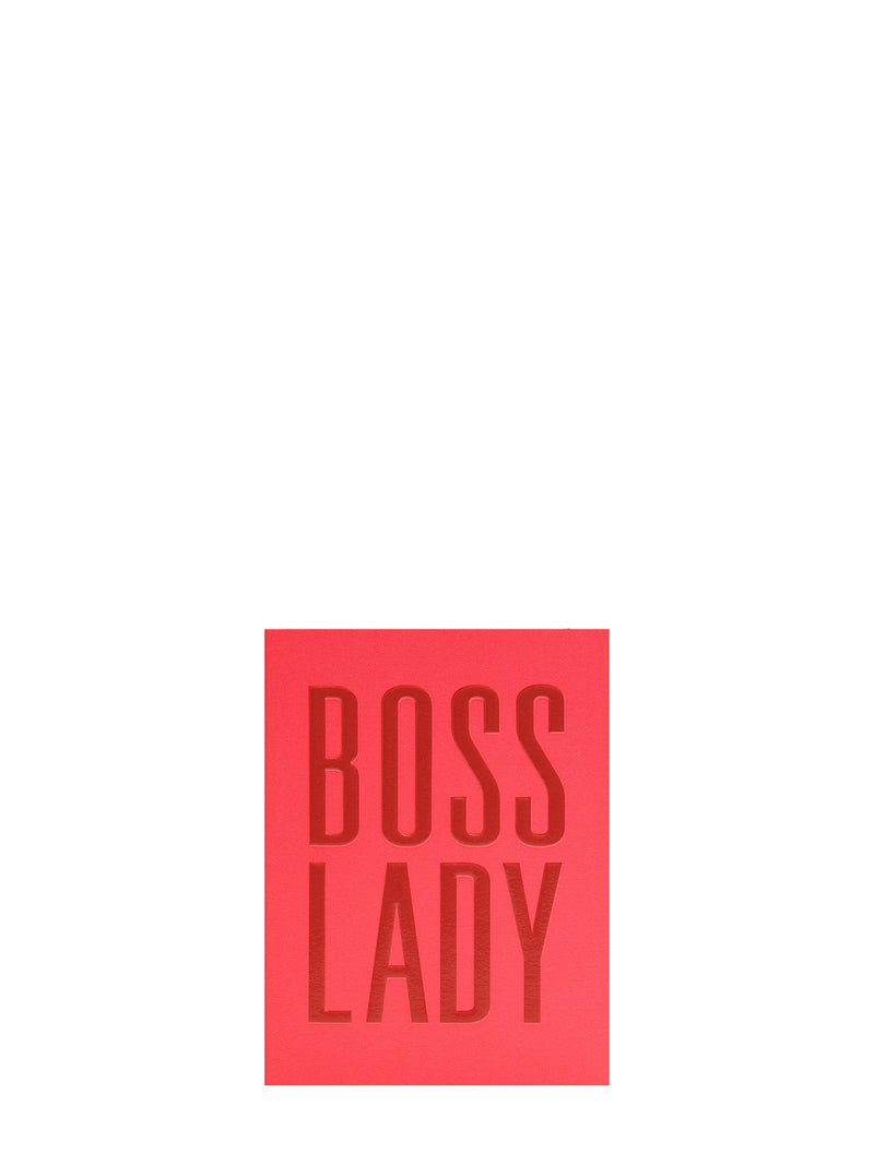 Boss Lady, mini love & friendship card