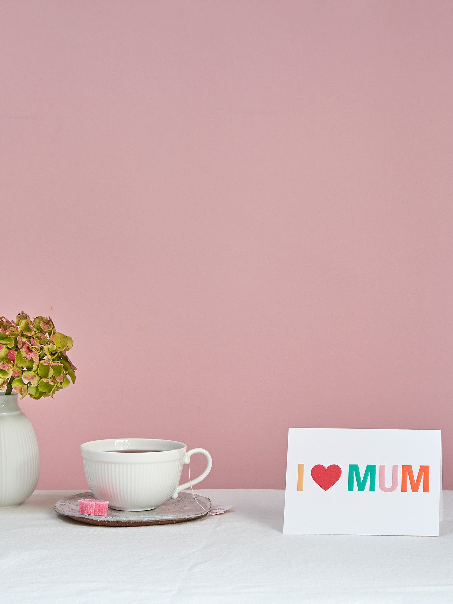 Colourful I Love Mum Mother's Day Card