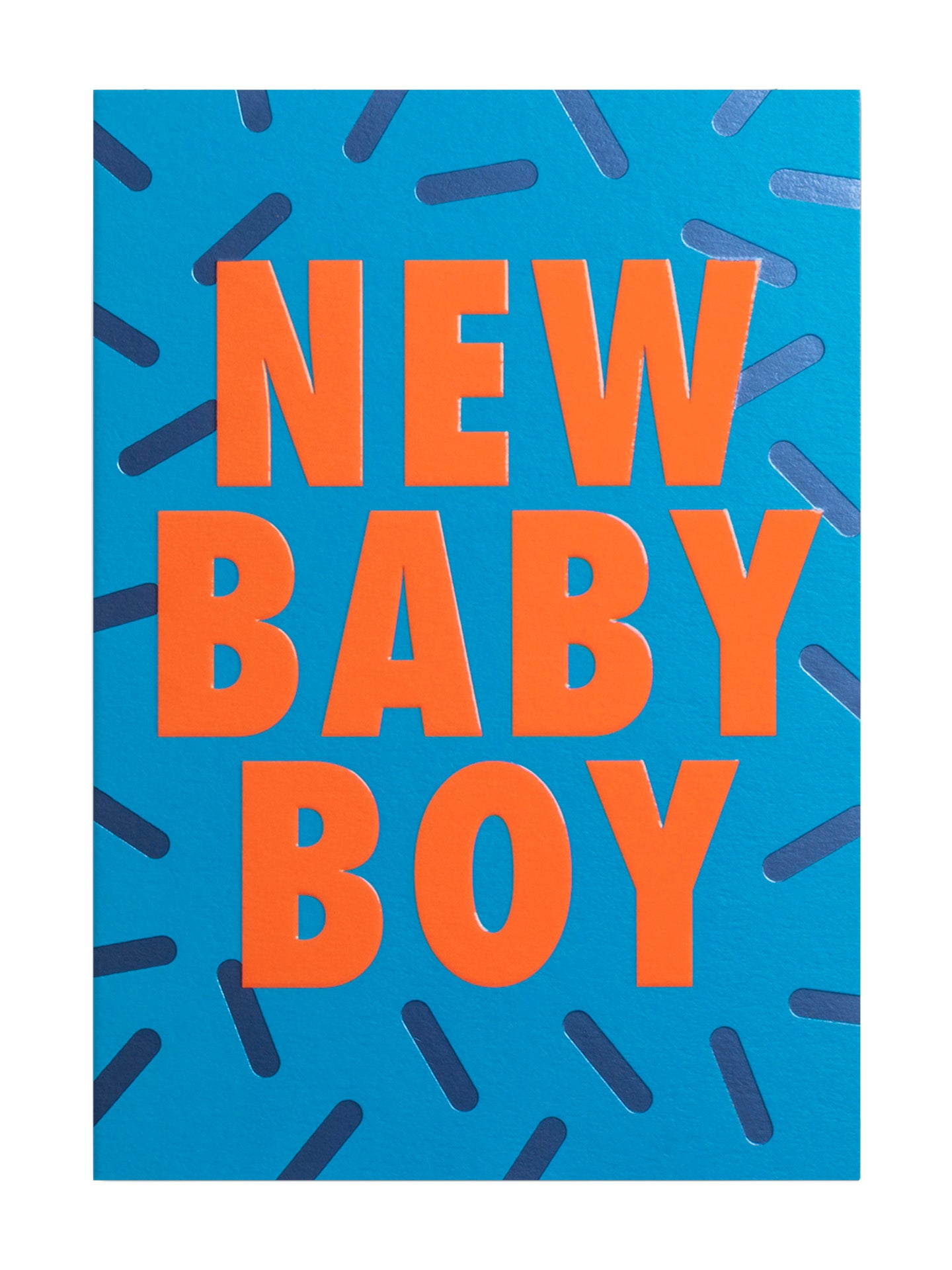 New baby boy sprinkles new baby card