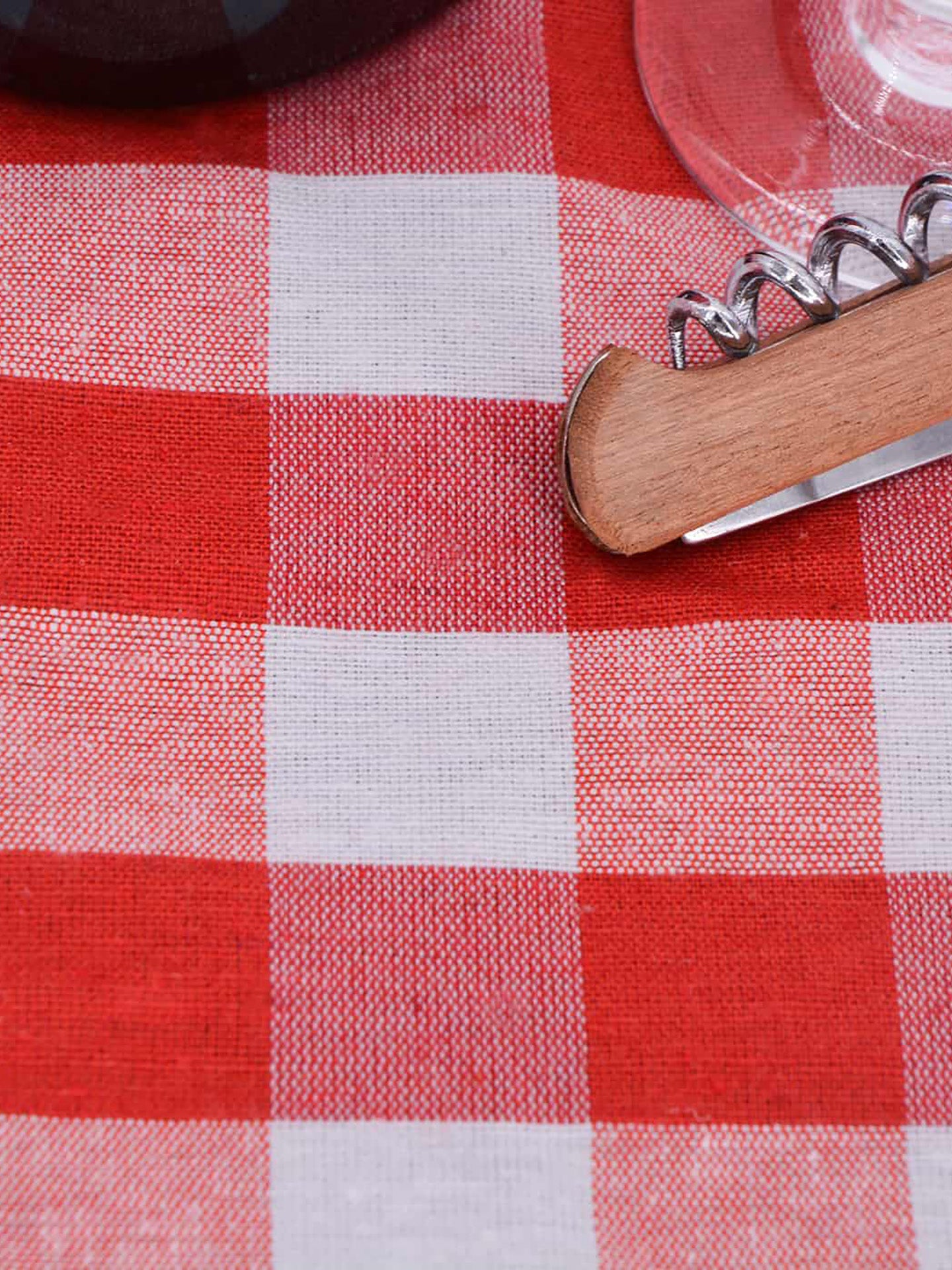 Picnic Tablecloth XL, Carreaux Rouges