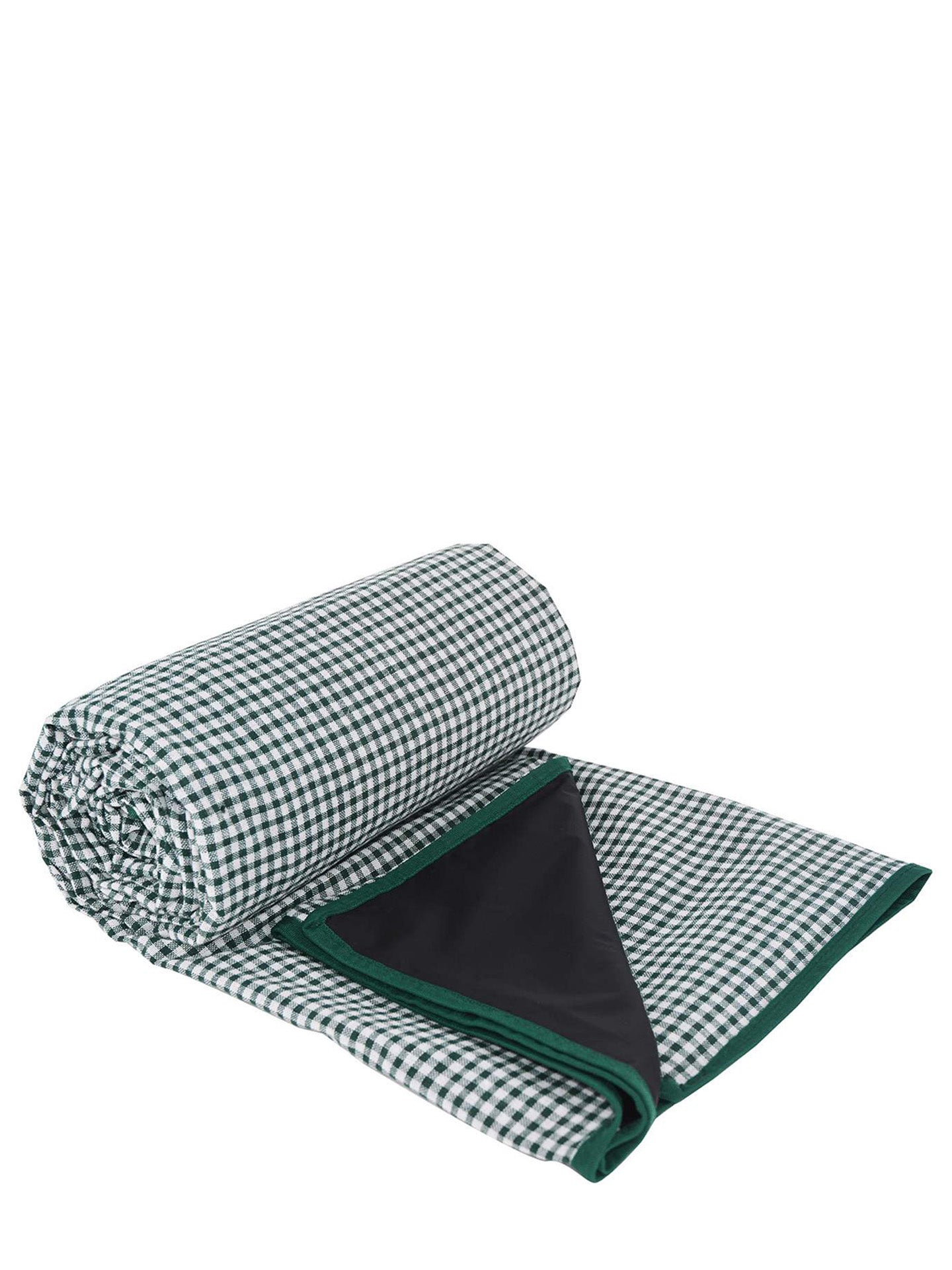 Picnic blanket XL, vichy green gingham checkered