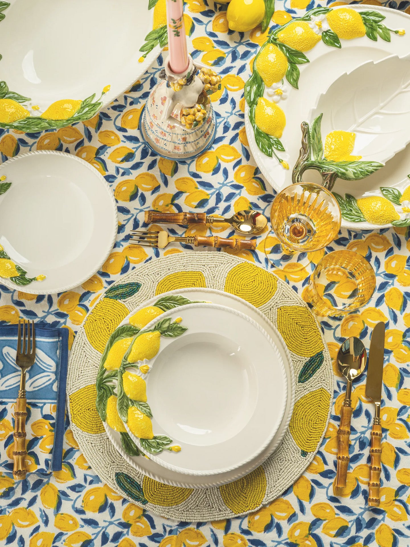 Dinner Plate, Lemon Collection