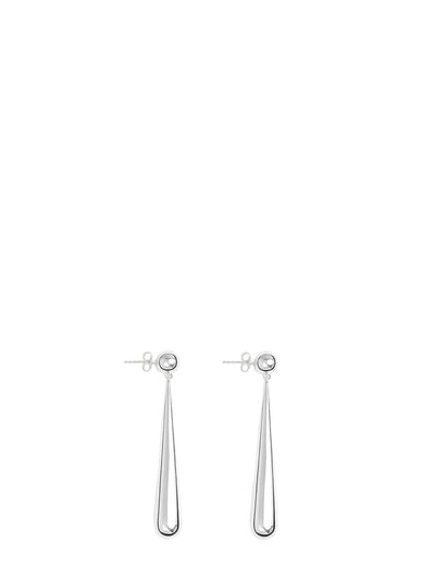 Louise earrings, silver