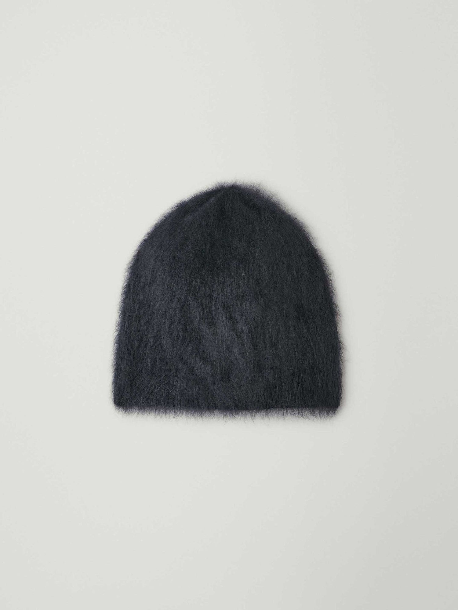 Brushed beanie, black