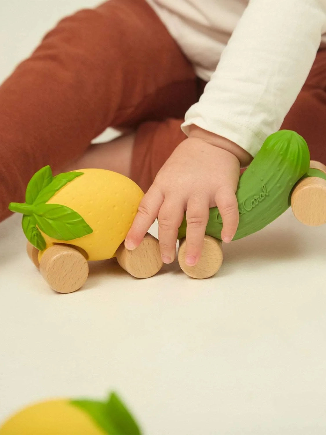 Lou The Lemon Baby Car toy