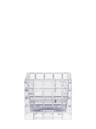 City Light 1 tealight holder, clear (H 7,5cm)