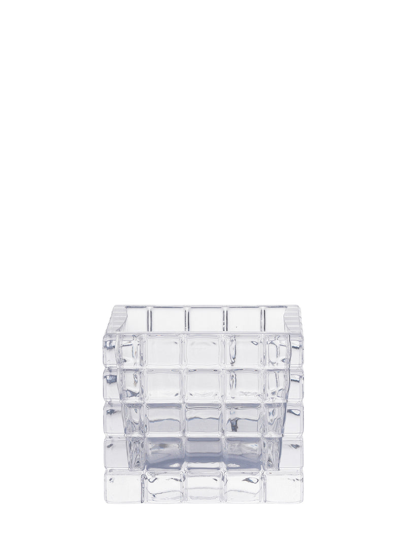 City Light 1 tealight holder, clear (H 7,5cm)