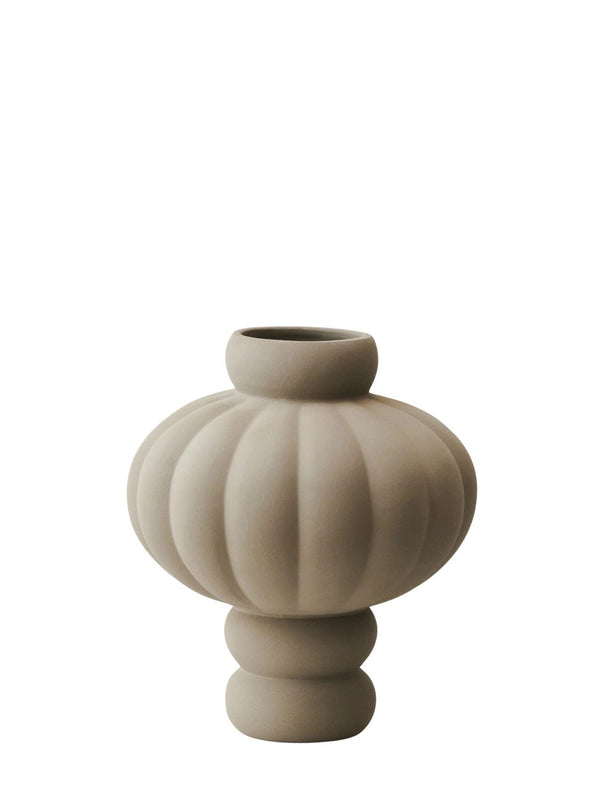 Ceramic Balloon vase 08, sanded grey (height 30cm)