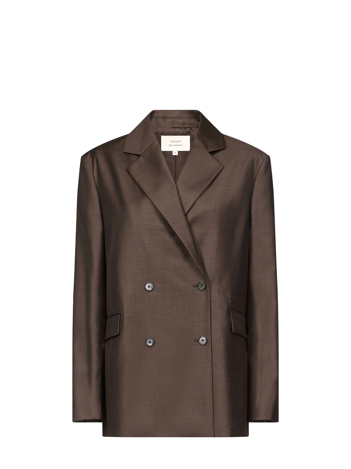 Donau tailored jacket, Brown