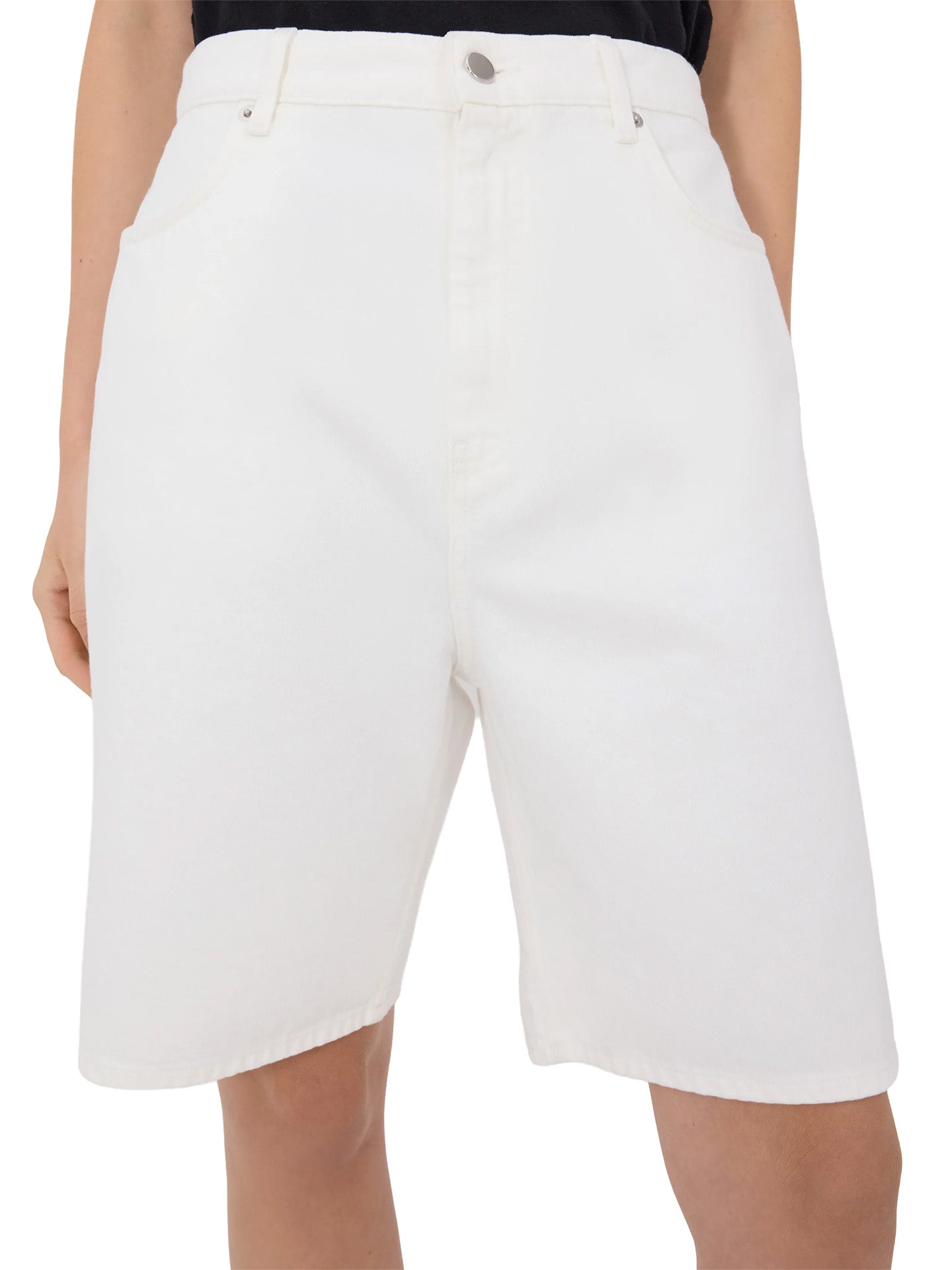 Isu lds demin shorts, ivory