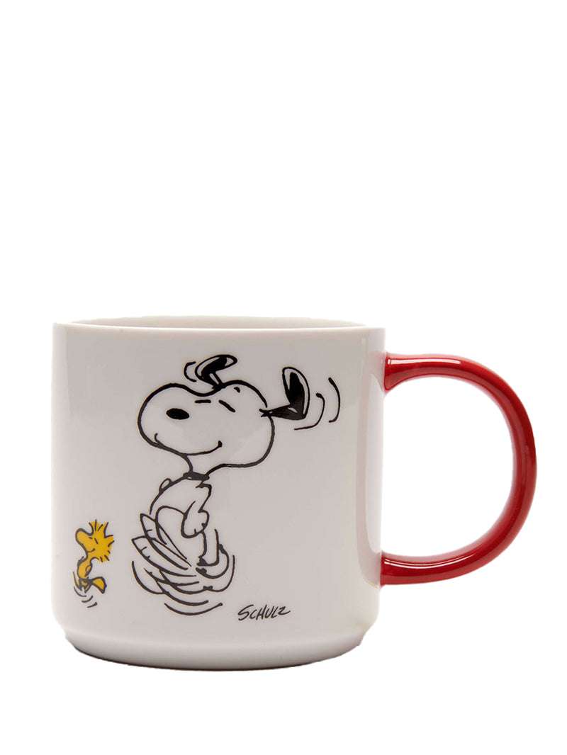 To dance is to live Snoopy and Woodstock Peanuts mug