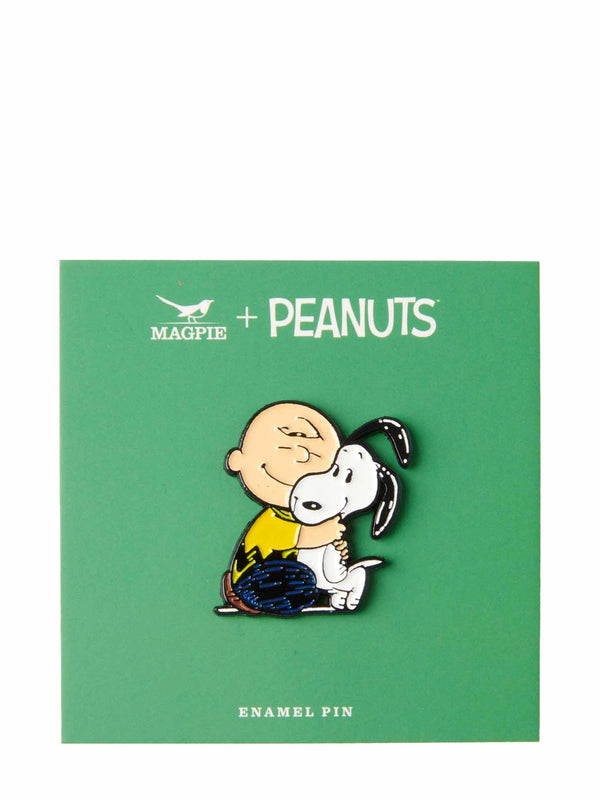 Be kind the warm puppy Charlie Brown and Snoopy Peanuts pin