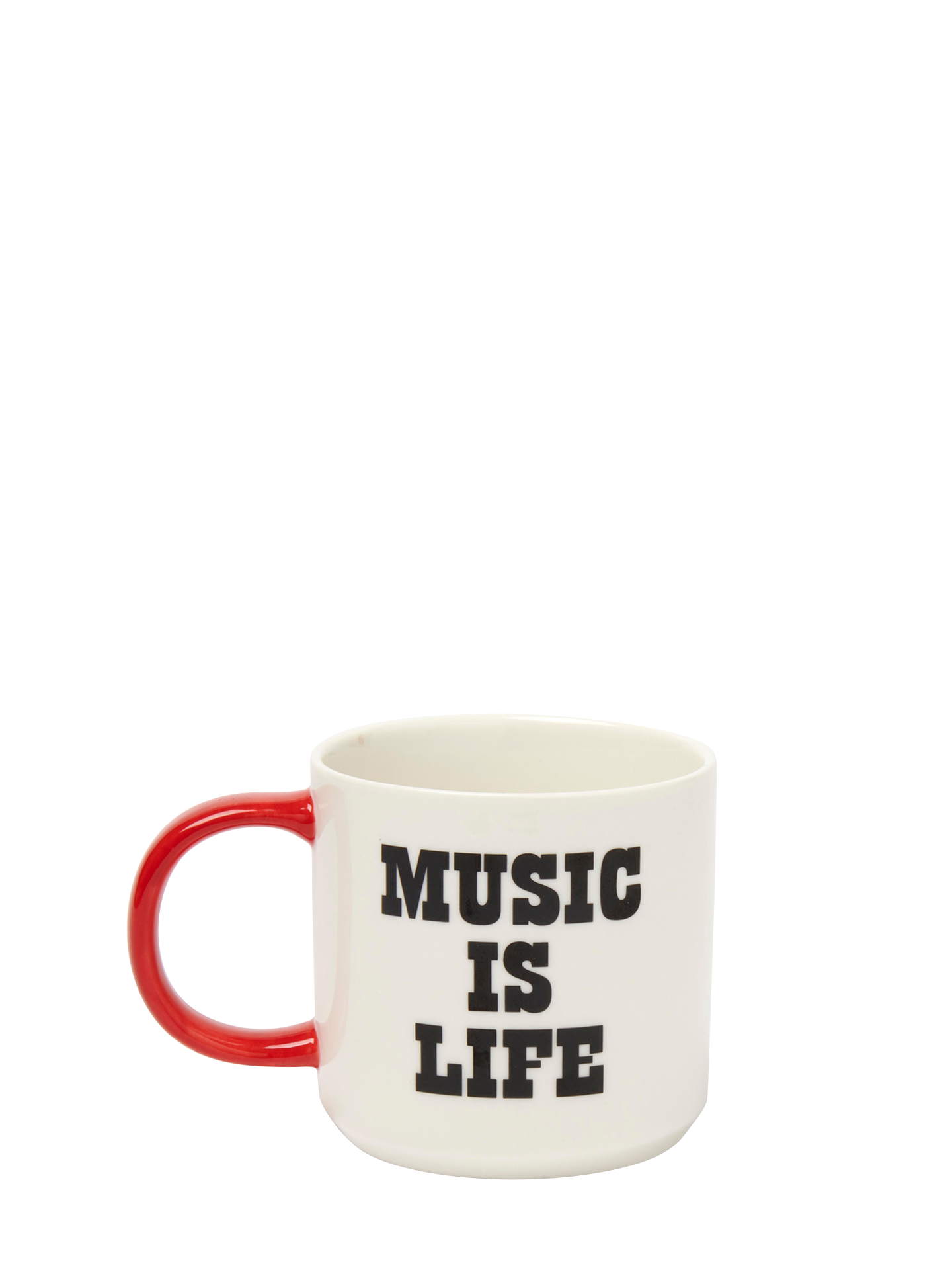 Peanuts mug, Music is Life Snoopy & vinyl record