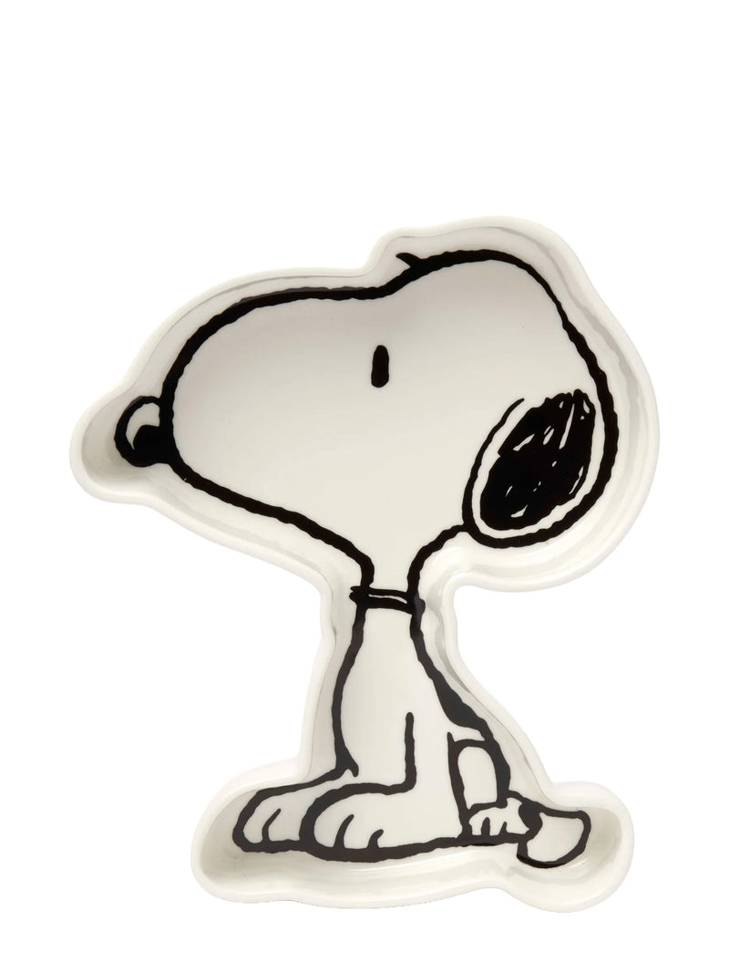 Sit! Snoopy shaped dish