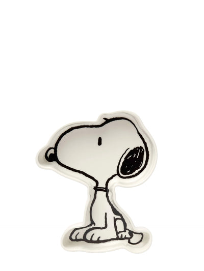 Sit! Snoopy shaped dish