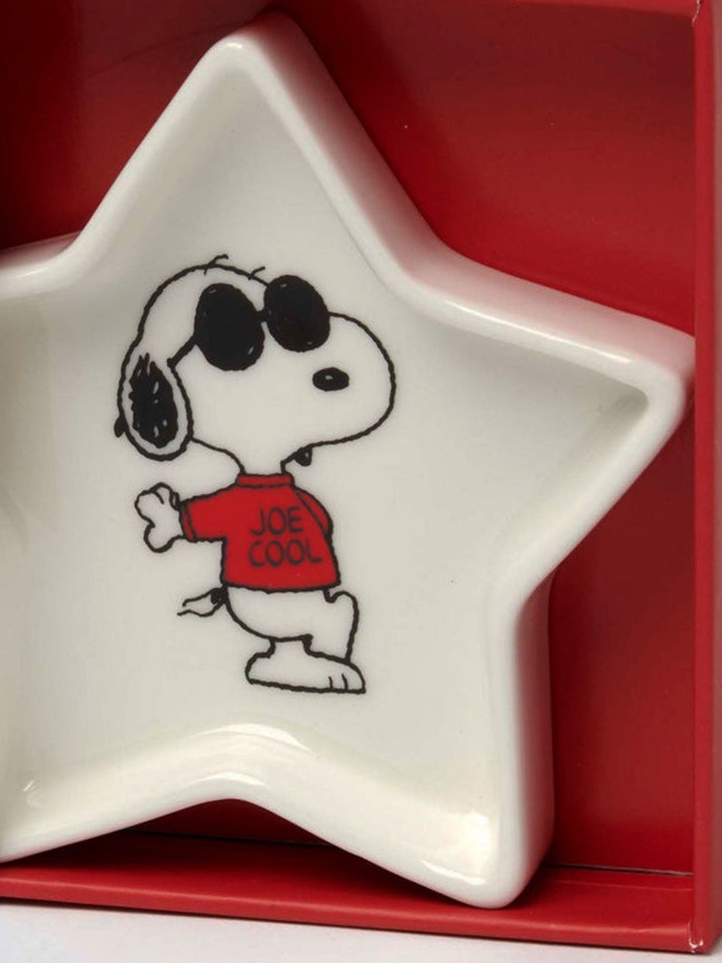 Peanuts Star Shaped Trinket Dish, Joe Cool Snoopy