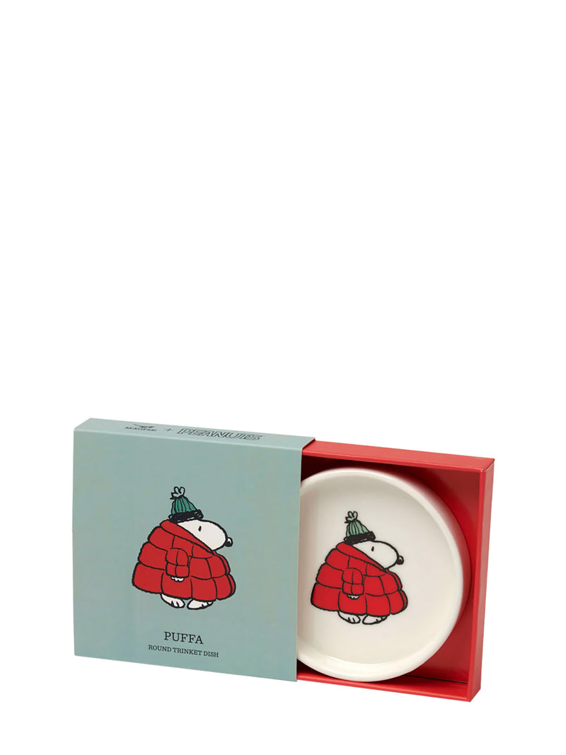 Puffa Snoopy, round small Peanuts plate