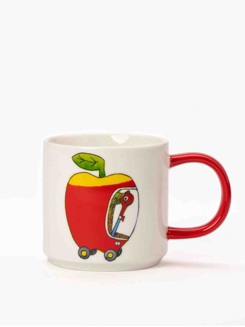 Richard Scarry mug, Lowly worm