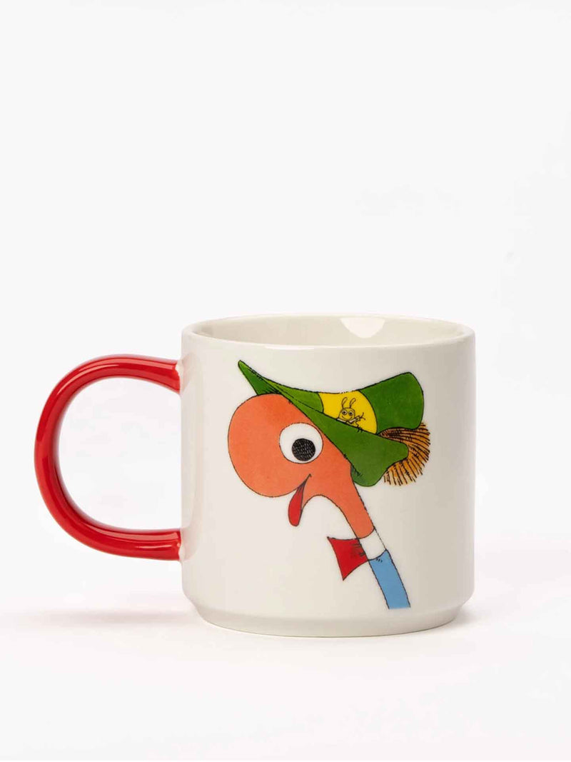 Richard Scarry mug, Lowly worm
