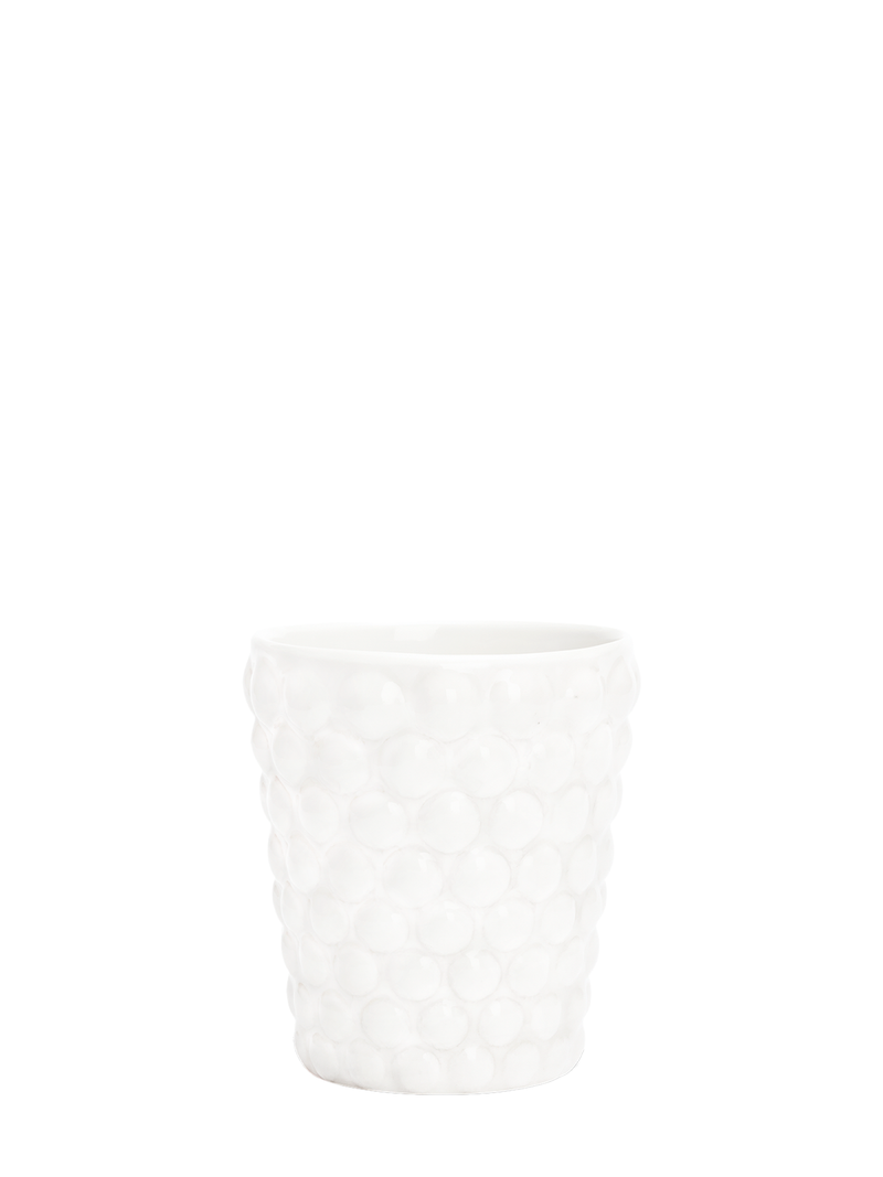 Bubbles mug, white (30cl)
