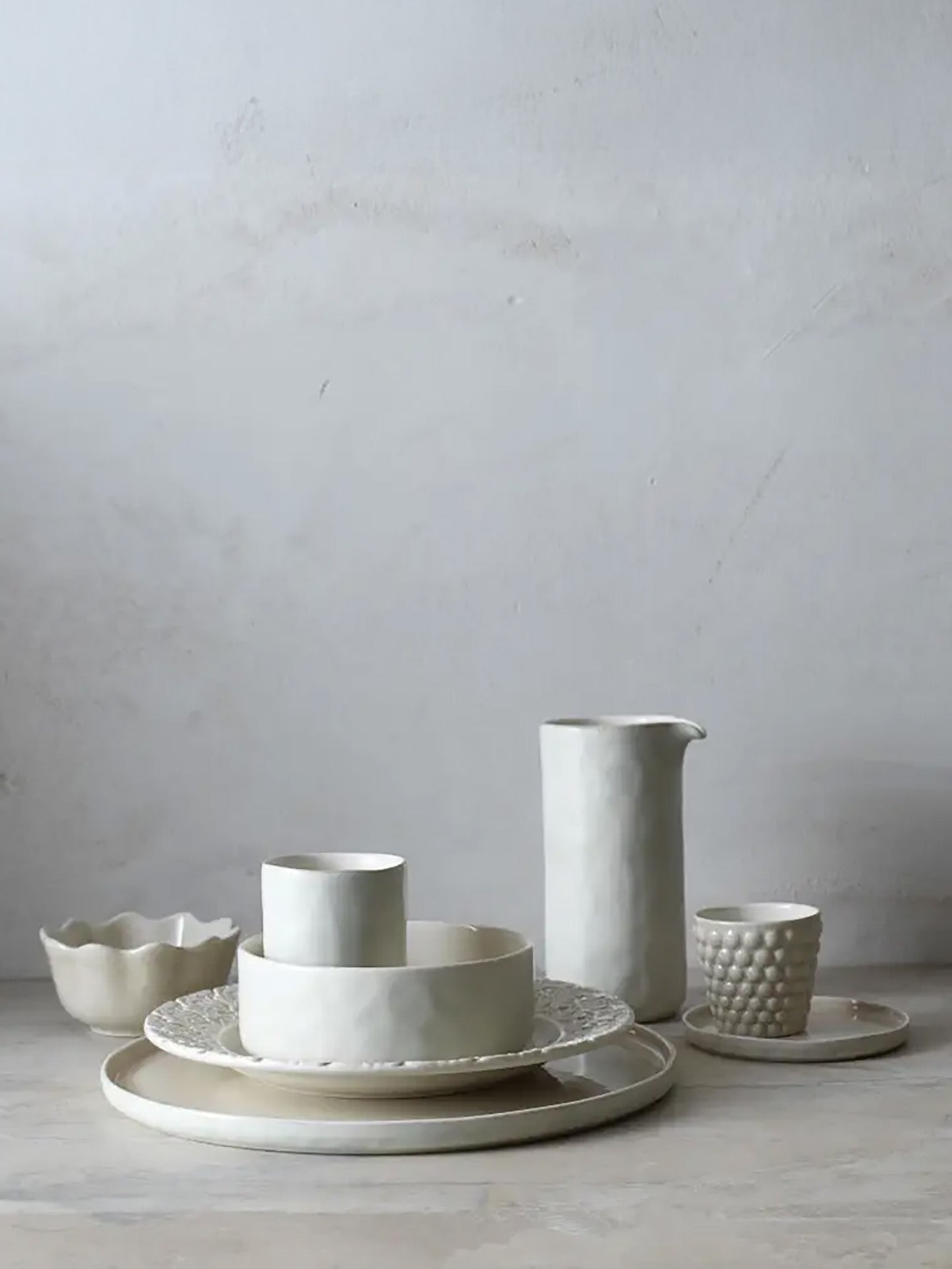 Bubbles espresso cup, sand (10cl)