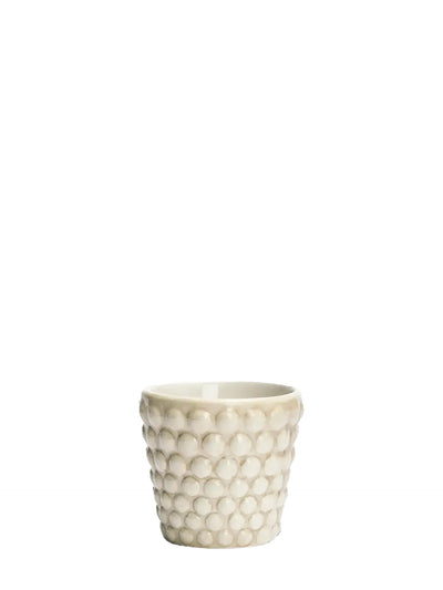 Bubbles espresso cup, sand (10cl)