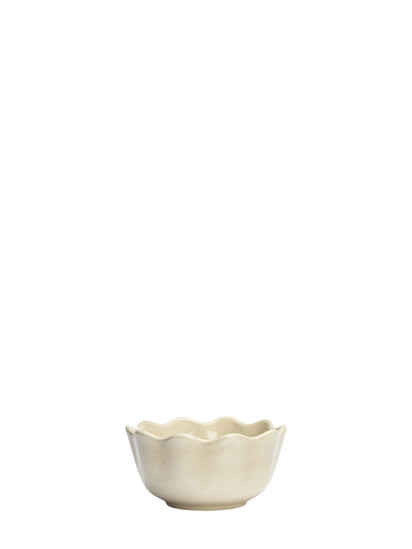 Oyster small bowl, sand (13 cm)