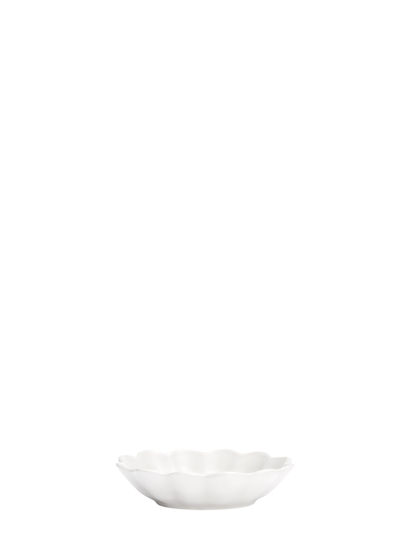 Oyster small oval bowl, white (18 cm)