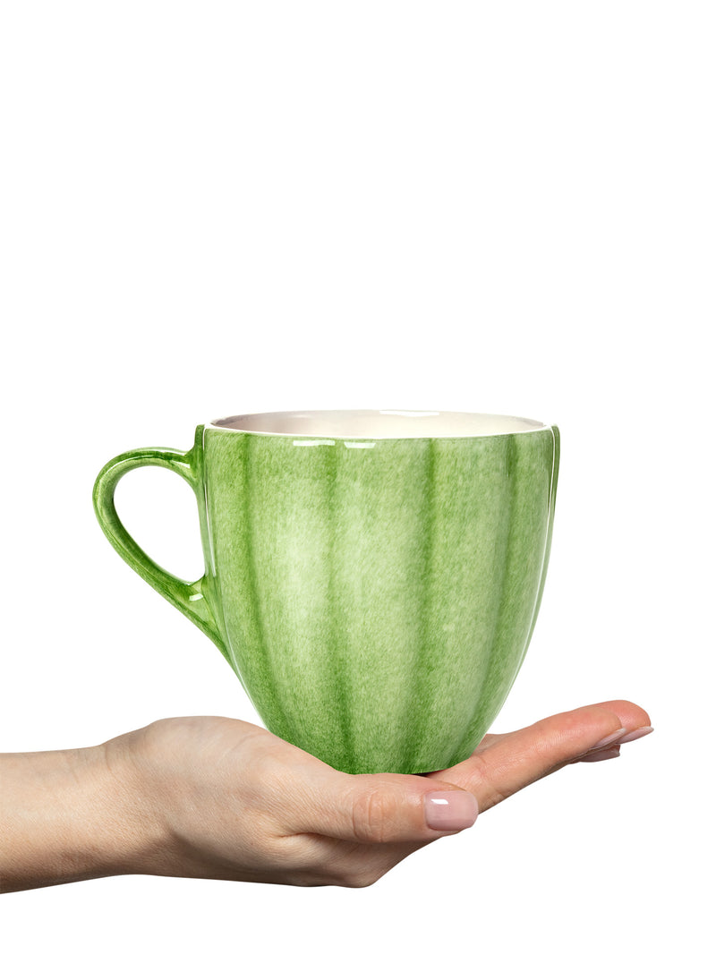 Oyster mug, green (60 cl)