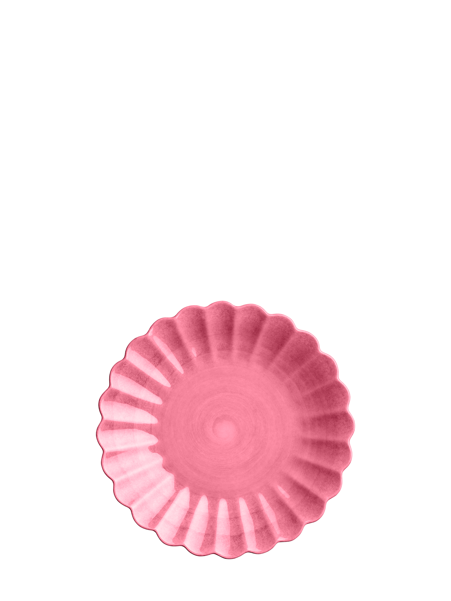 Oyster small plate, pink (20 cm)