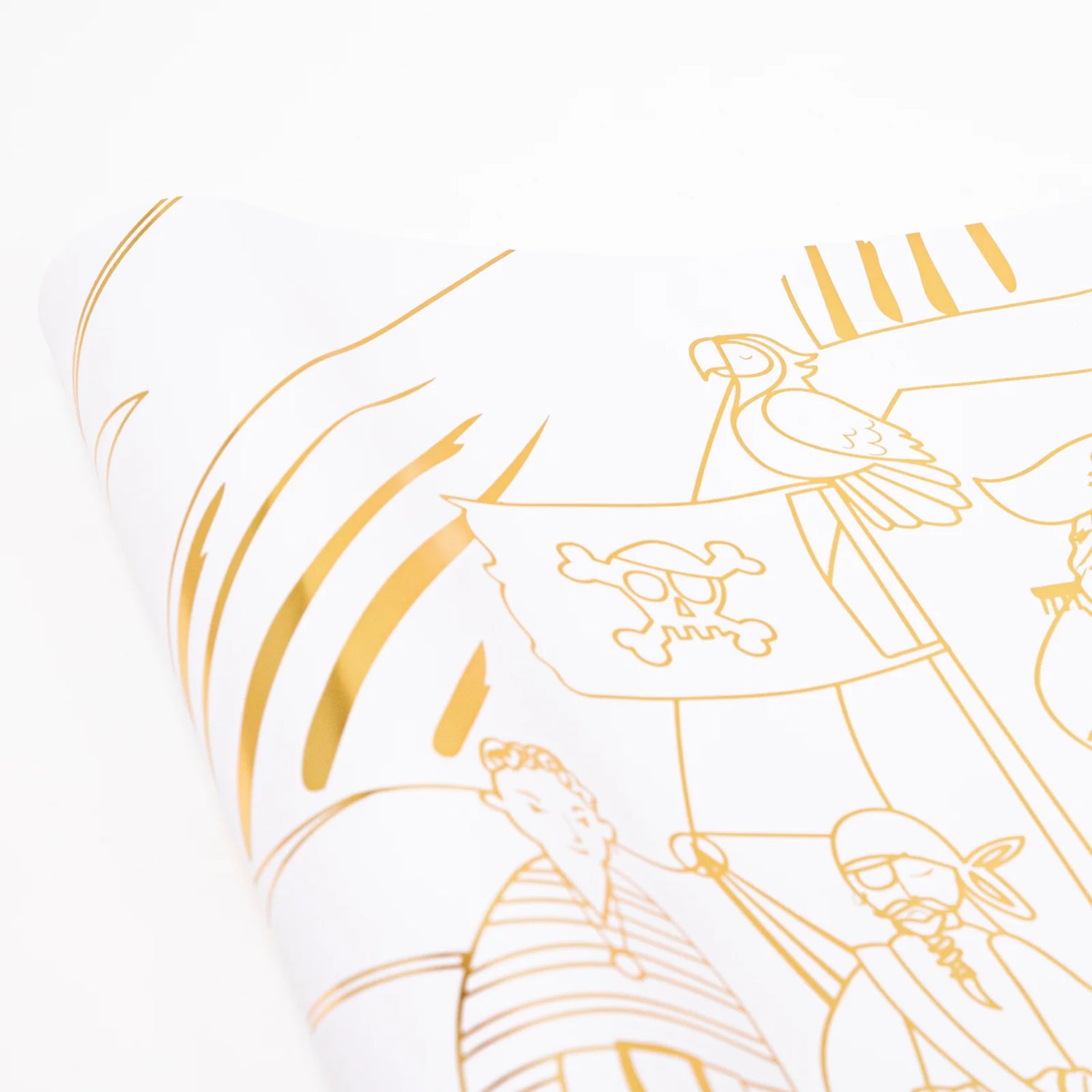 Pirate colouring posters