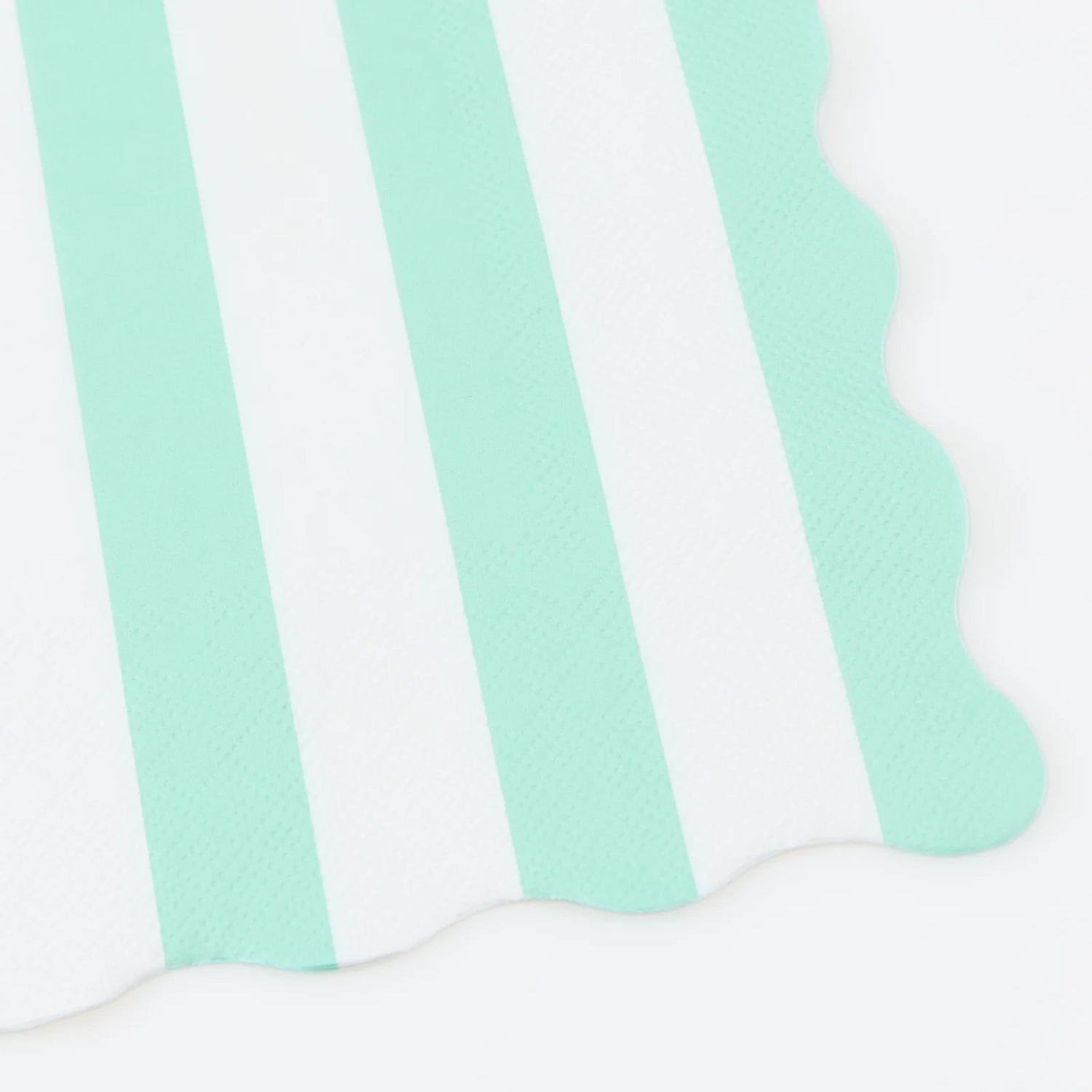 Beach striped dinner napkins, pack of 16