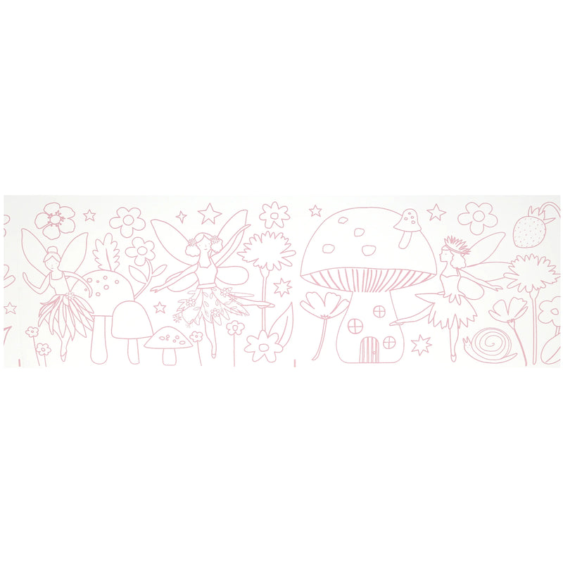 Fairy colouring roll
