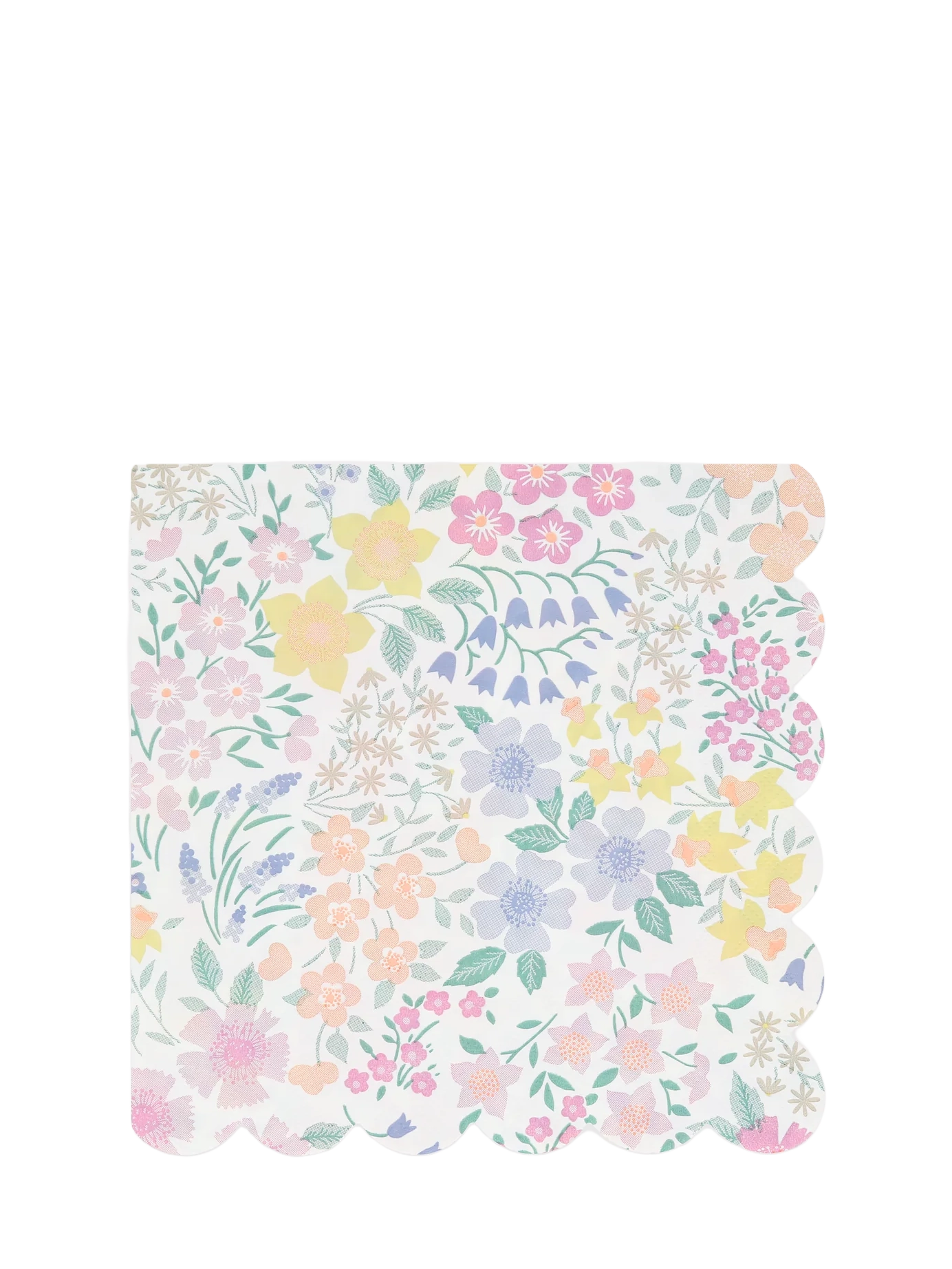 Cottage garden dinner napkins