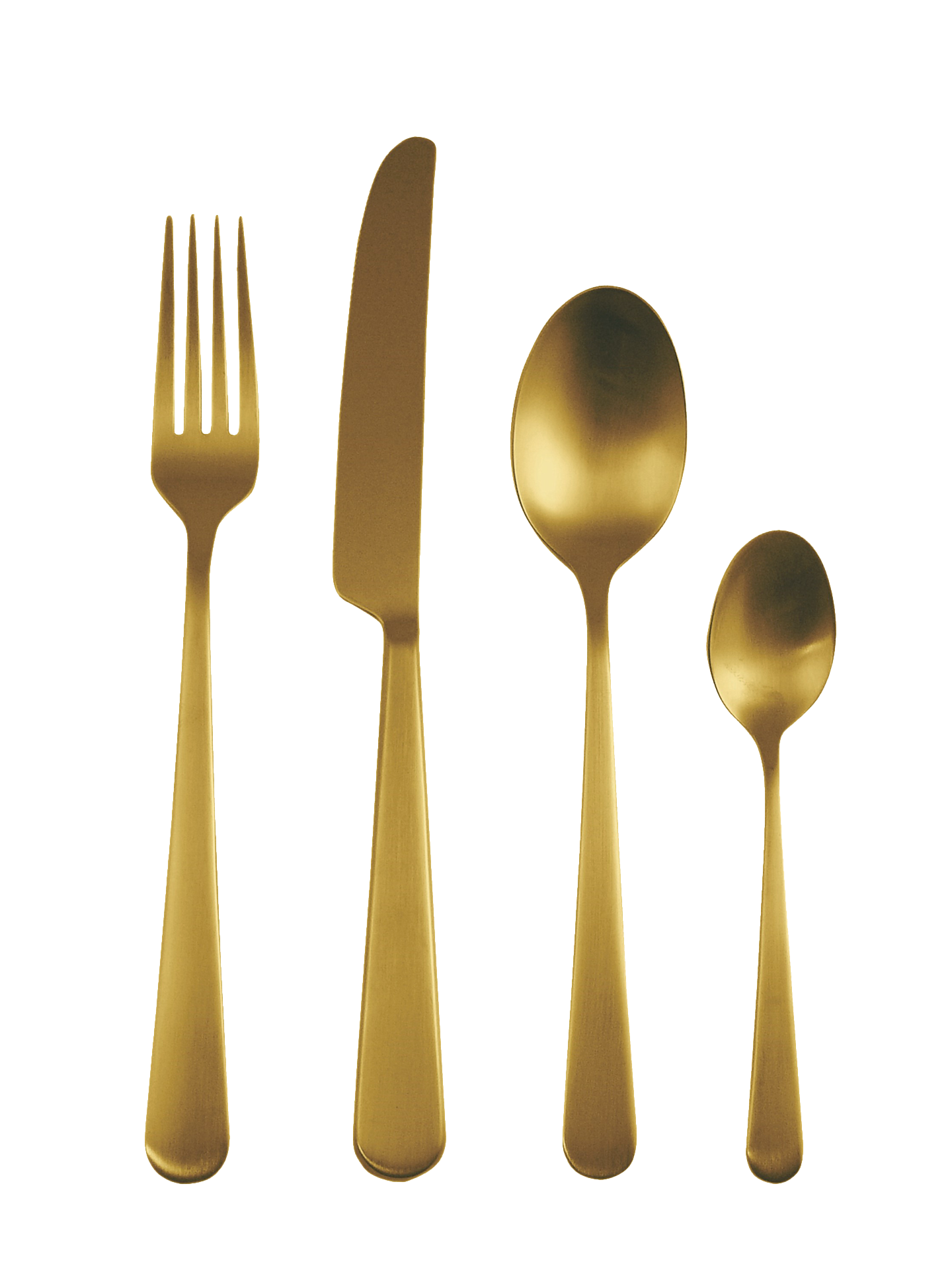 Stoccolma Ice Oro cutlery, brass