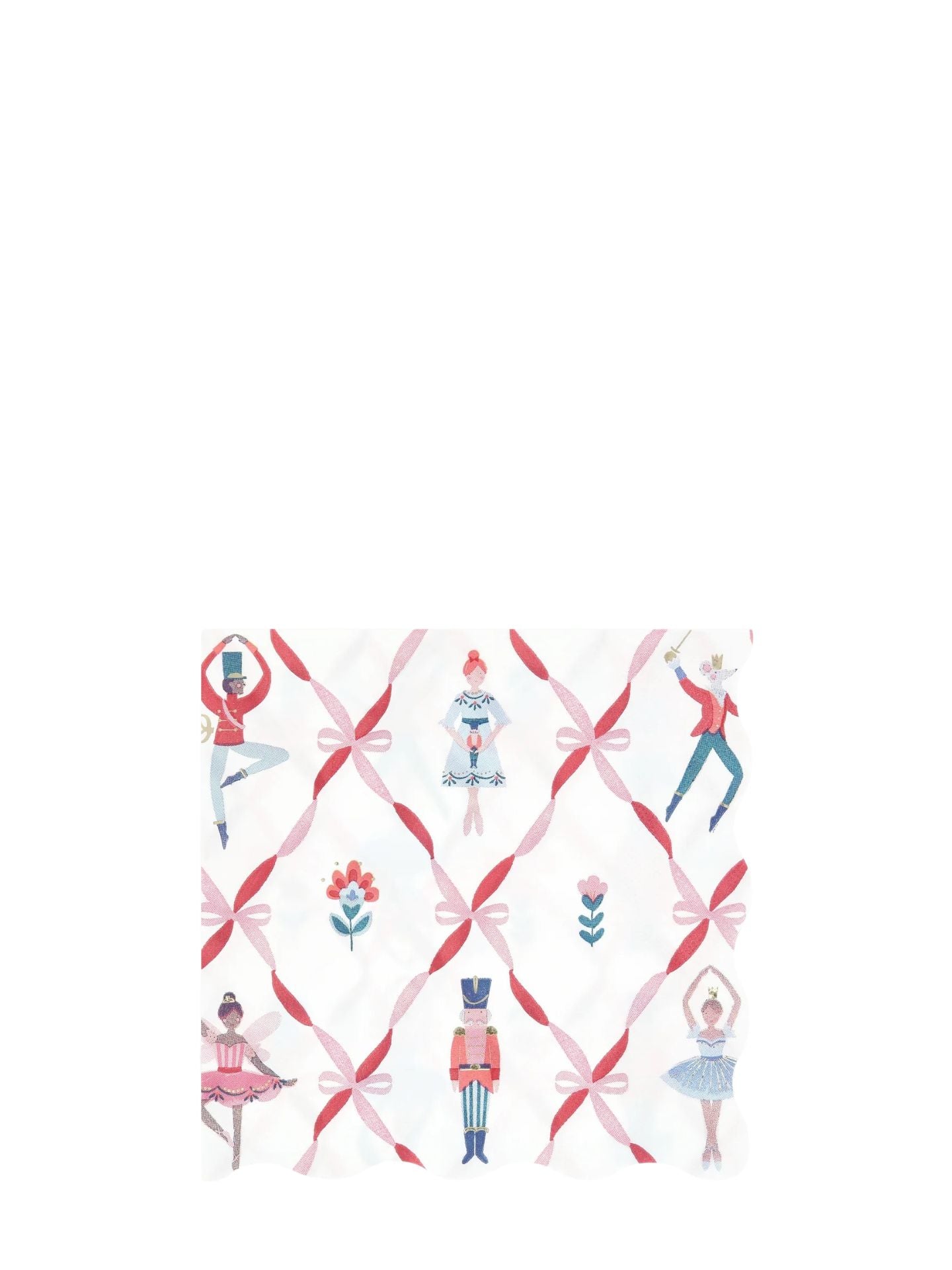 Nutcracker ballet napkins, large