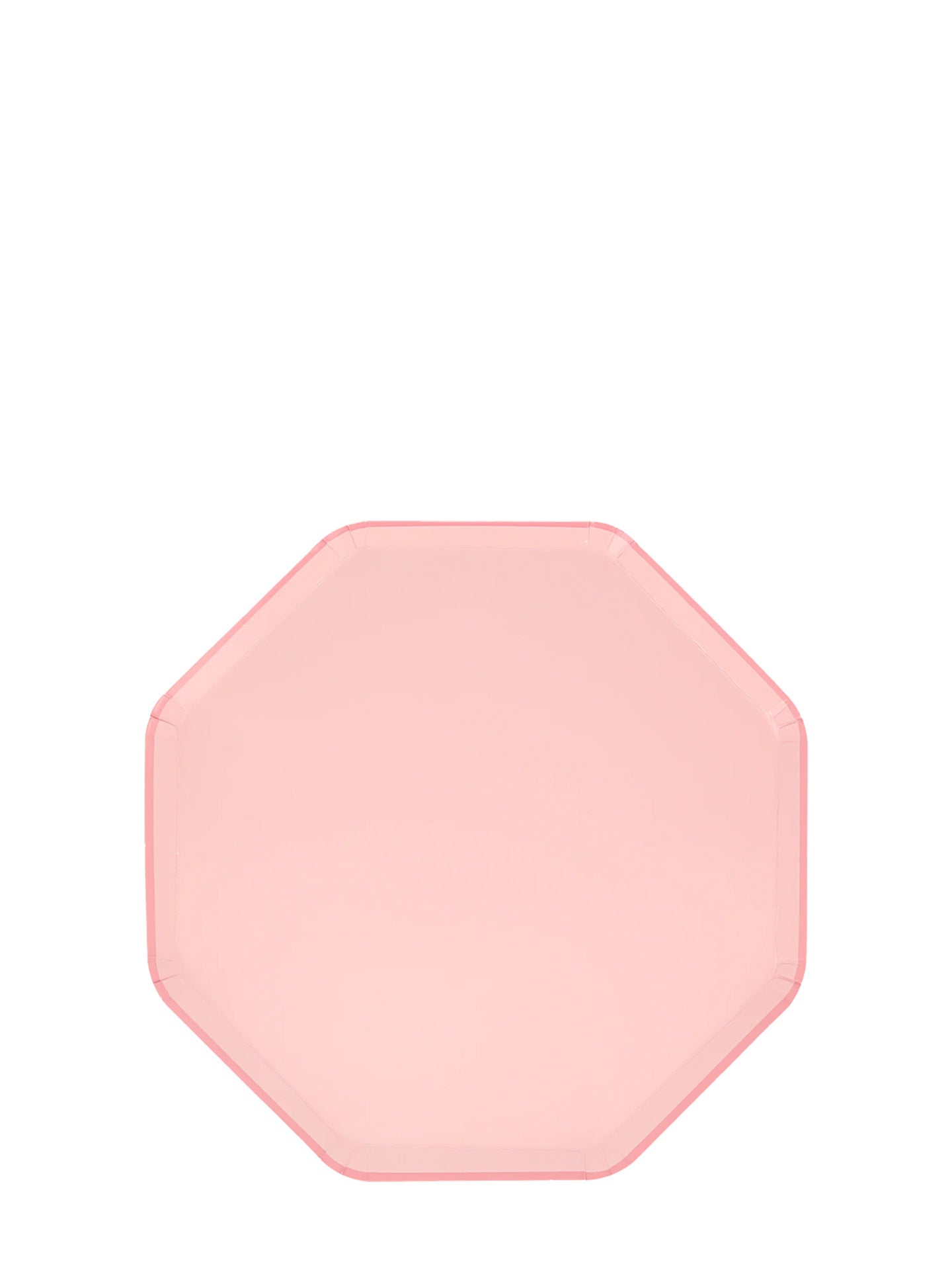 Candy pink plates, large