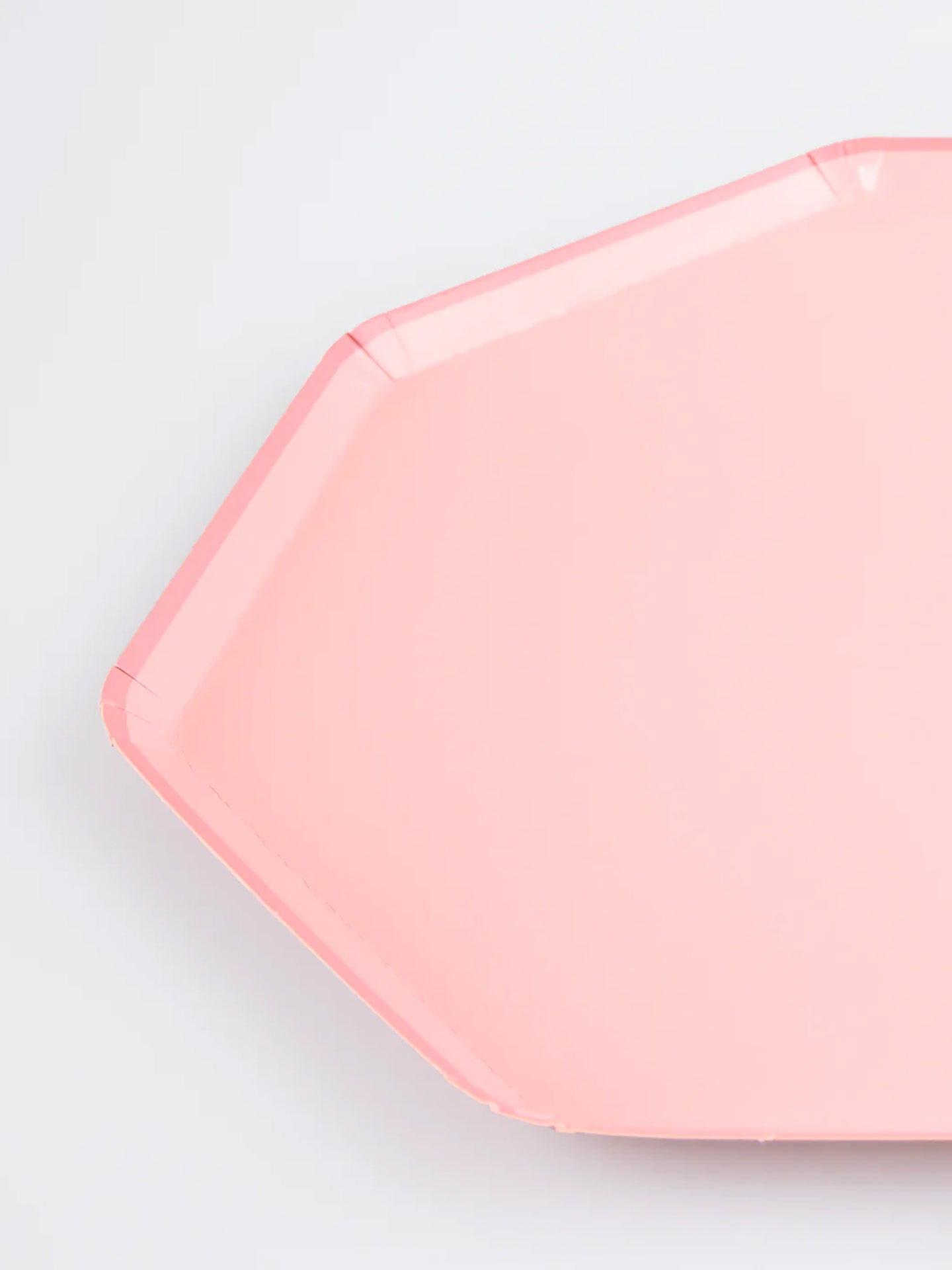 Candy pink plates, small
