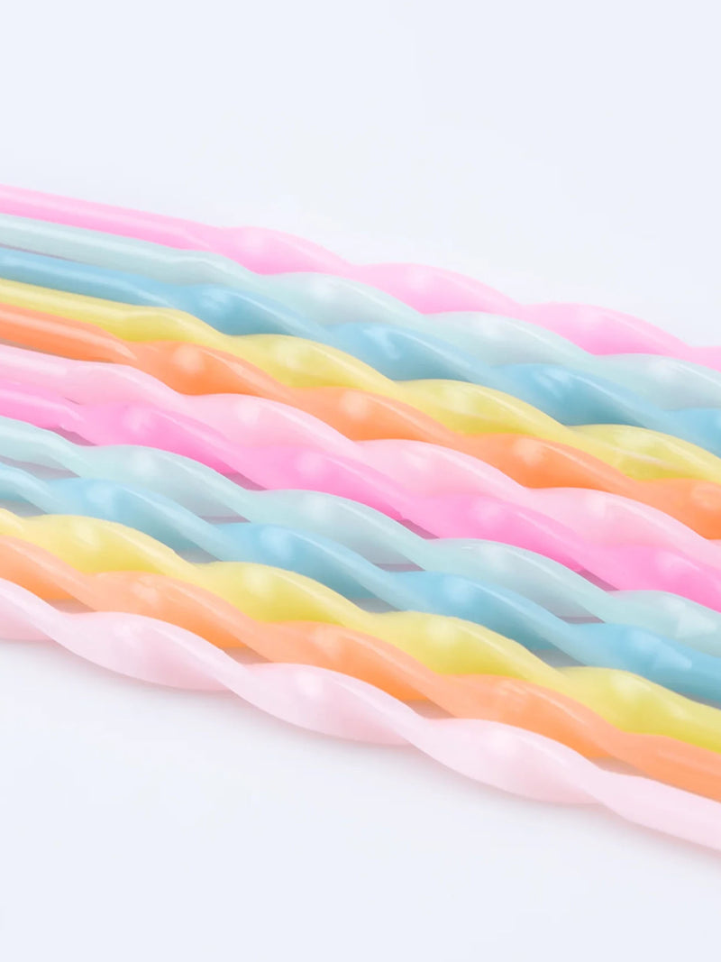 Meri Meri x Liberty rainbow garden party candles