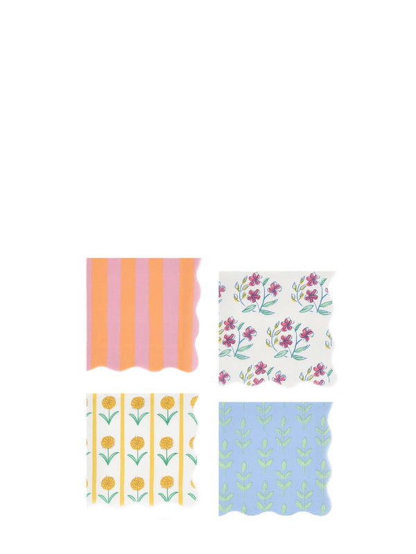 Flora cocktail napkins