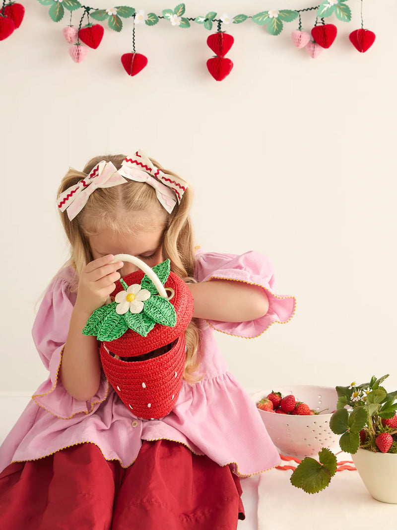 Strawberry basket bag