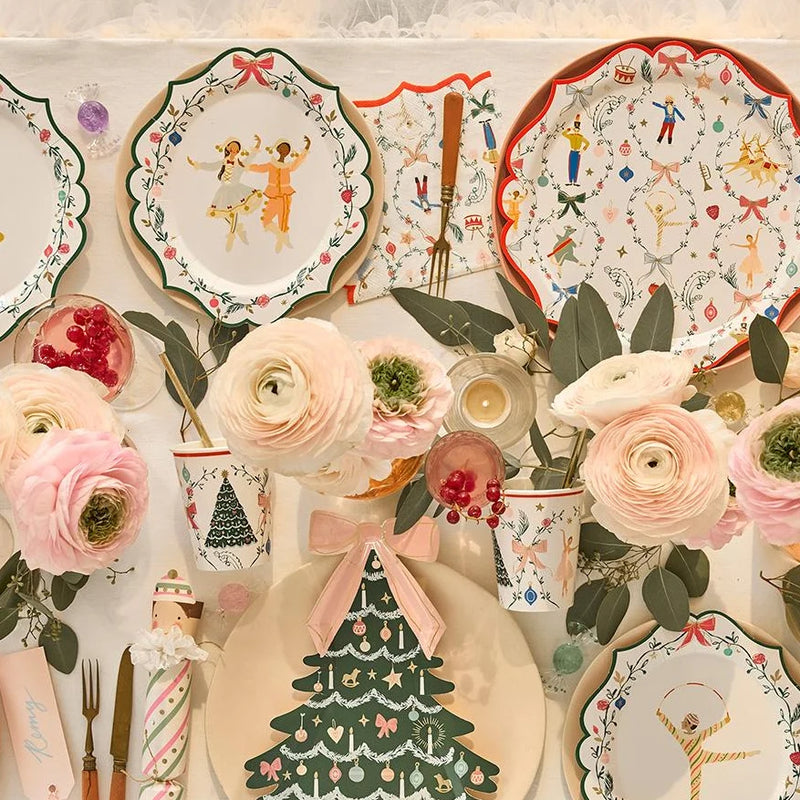 Nutcracker Ballet dinner napkins, pack of 16