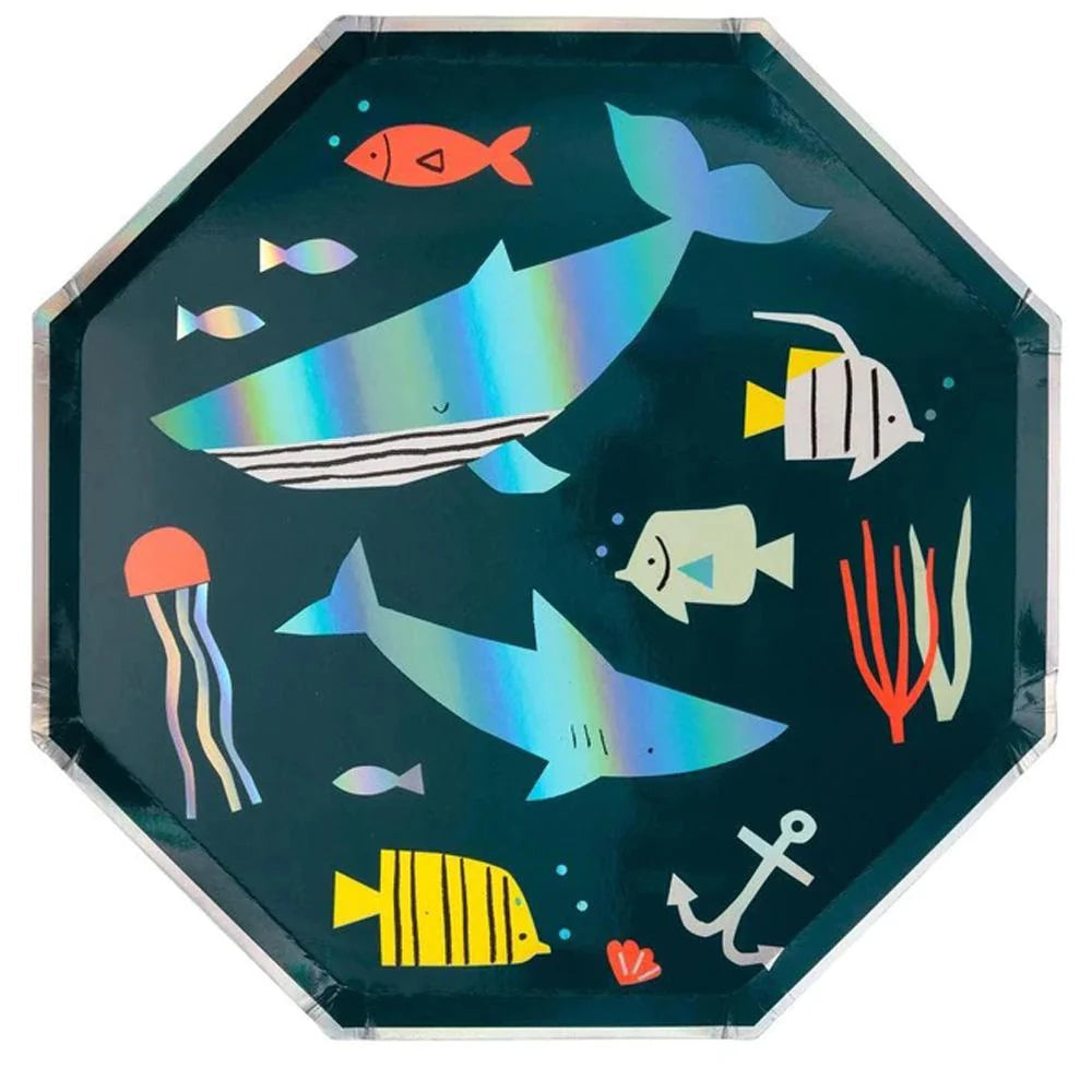 Under the Sea Paper Plates 8-pack