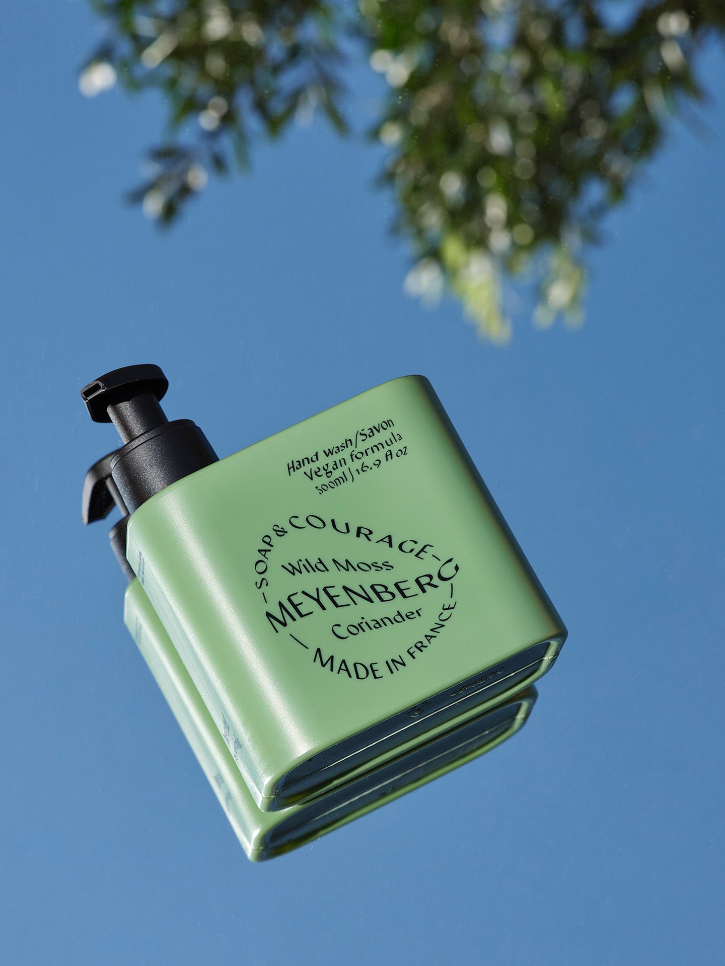 Soap & courage, hand wash wild moss & coriander, 500 ml