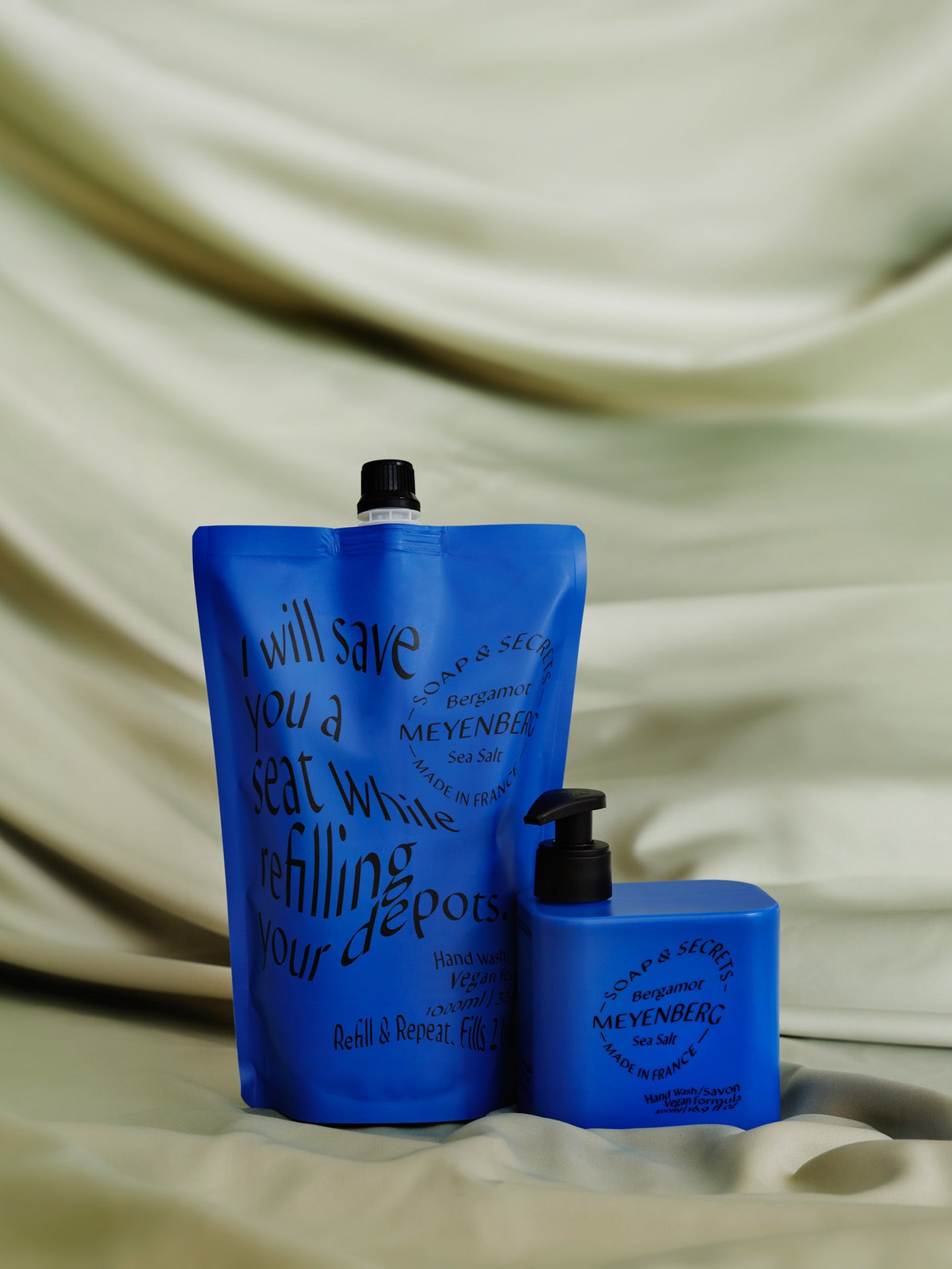 Soap & secrets refill, hand wash bergamot & sea salt, 1000 ml