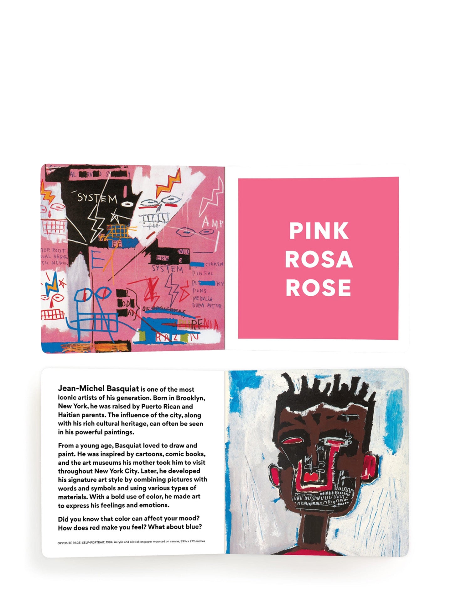Basquiat colours board book